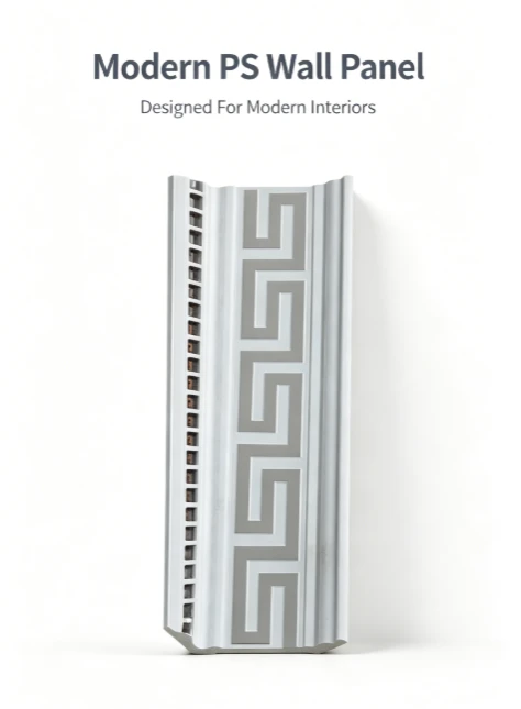 Geometric Embossed PS Crown Molding price