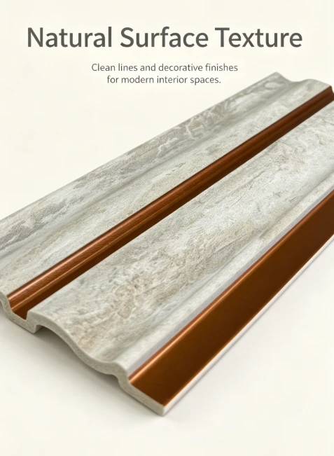 Luxury Stone Grain PS Wall Panel high quality