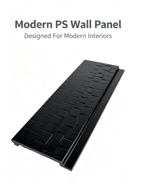 Modern Black Mosaic PS Wall Panel best