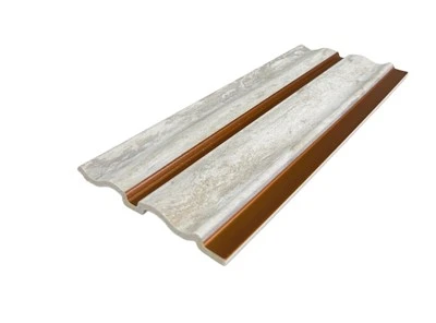 Luxuriöses PS-Wandpaneel mit Steinmaserung